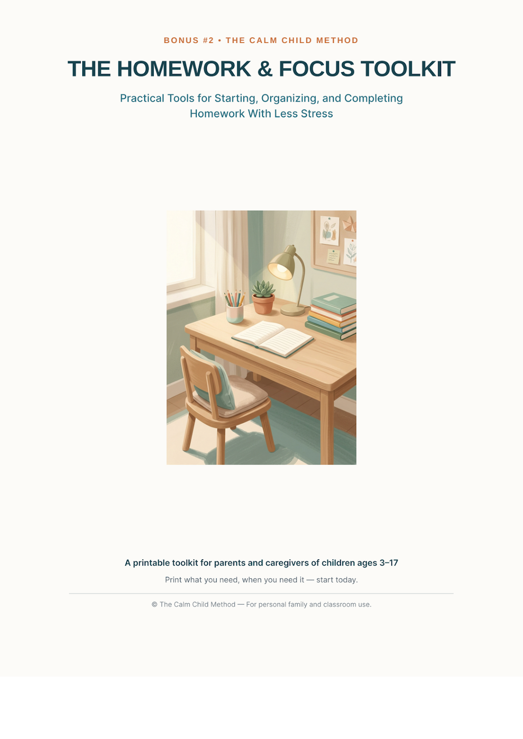 The Calm Child Method: The Complete ADHD Parenting Bundle